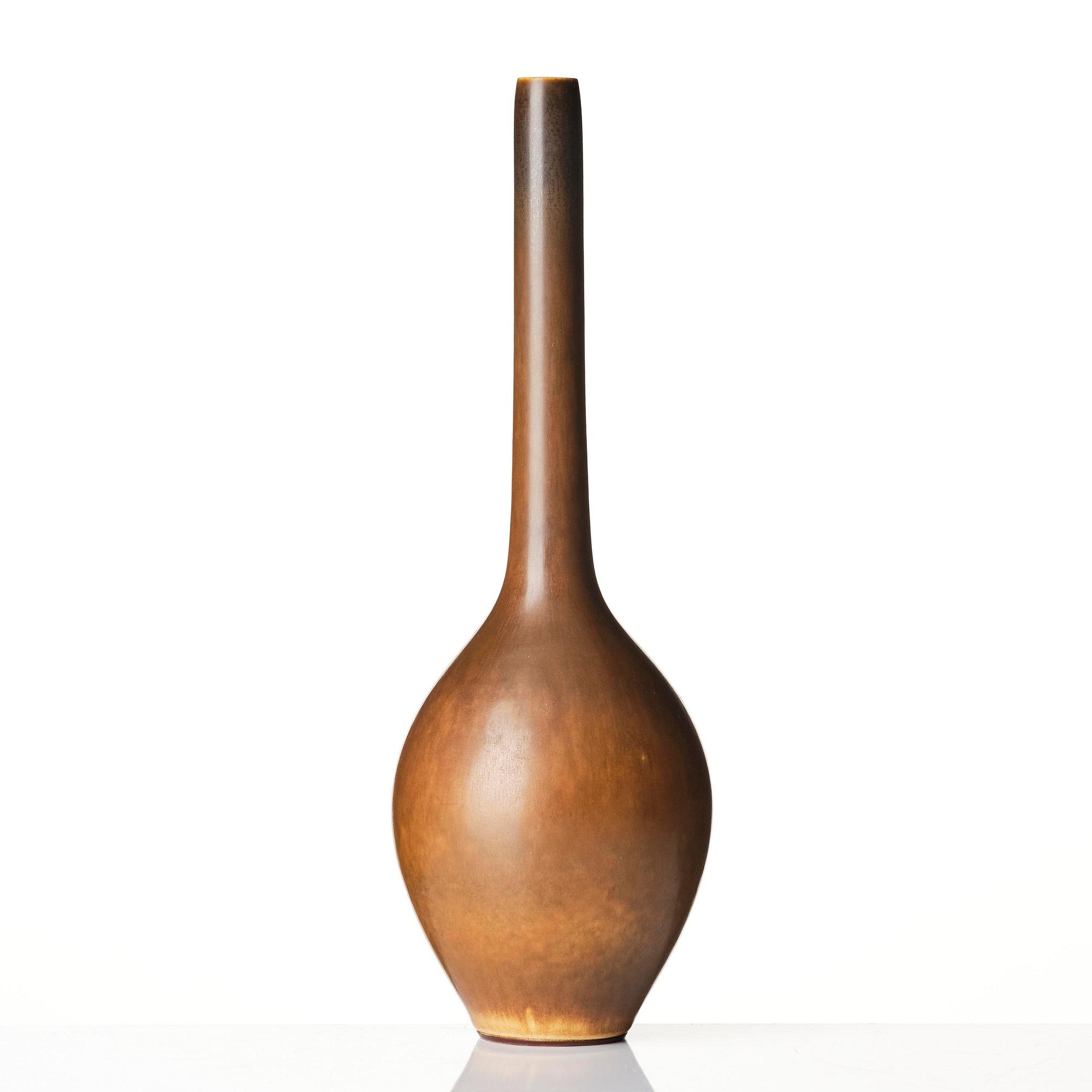 Berndt Friberg, a stoneware vase, Gustavsberg Studio 1956.