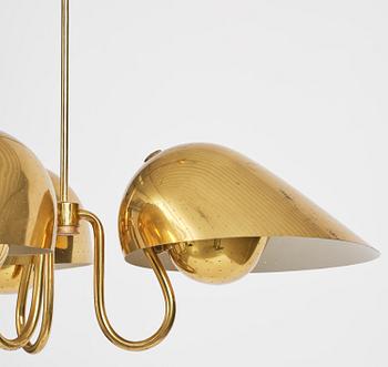 Carl-Axel Acking, a ceiling lamp, Bröderna Malmströms Metallvarufabrik, Malmö, 1940s.