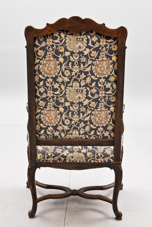 KARMSTOL, Régence-stil, 1800-talets andra hälft.