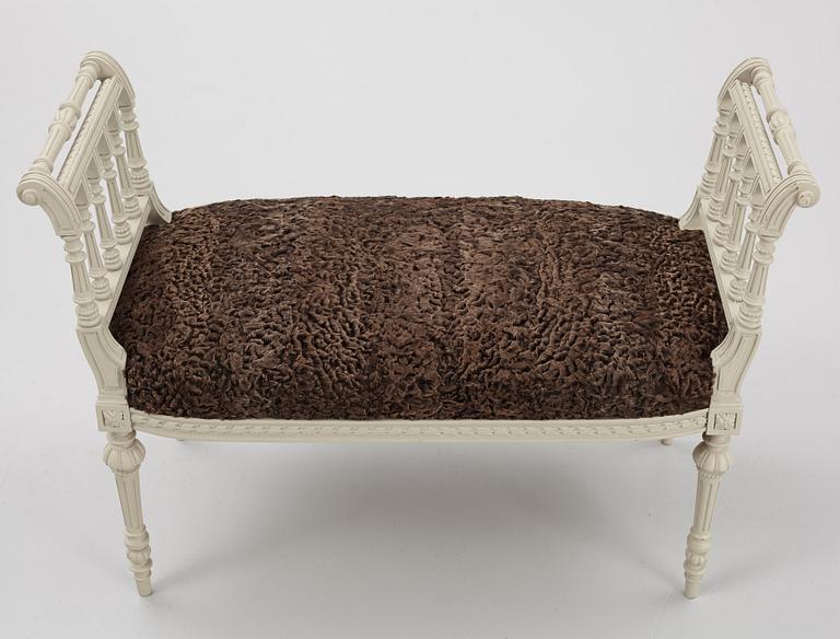 Banquet chair, Gustavian style, late 19th century.