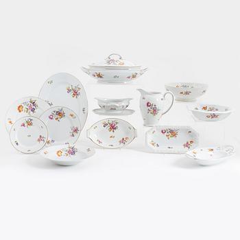 A 59-piece porcelain service, 'Aida' and 'Maria', Rosenthal, Germany.