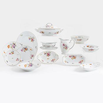 A 59-piece porcelain service, 'Aida' and 'Maria', Rosenthal, Germany.