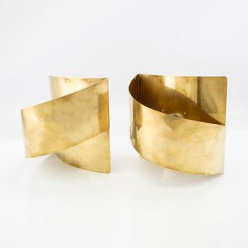 Peter Celsing, vägglampor, 2 st, "Band", Fagerhult och Falkenberg belysning.