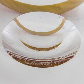 Berit Johansson, 2 signed bowls.