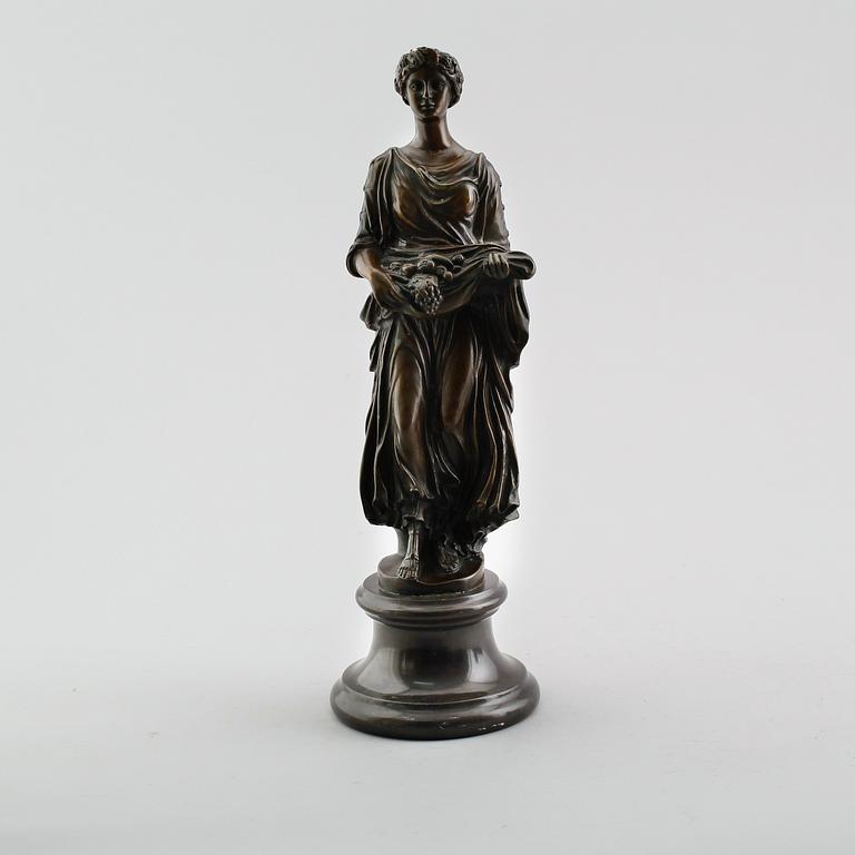 SKULPTUR, brons, 1900-talets andra hälft.