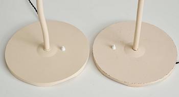 Swedish Modern, golvlampor, 2 st, 1940-50-tal.