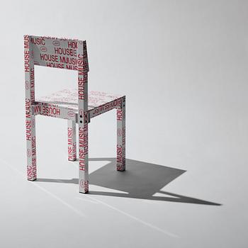 Fredrik Paulsen, a unique chair, "Chair One, Knuckles Chuckles", JOY, 2024.