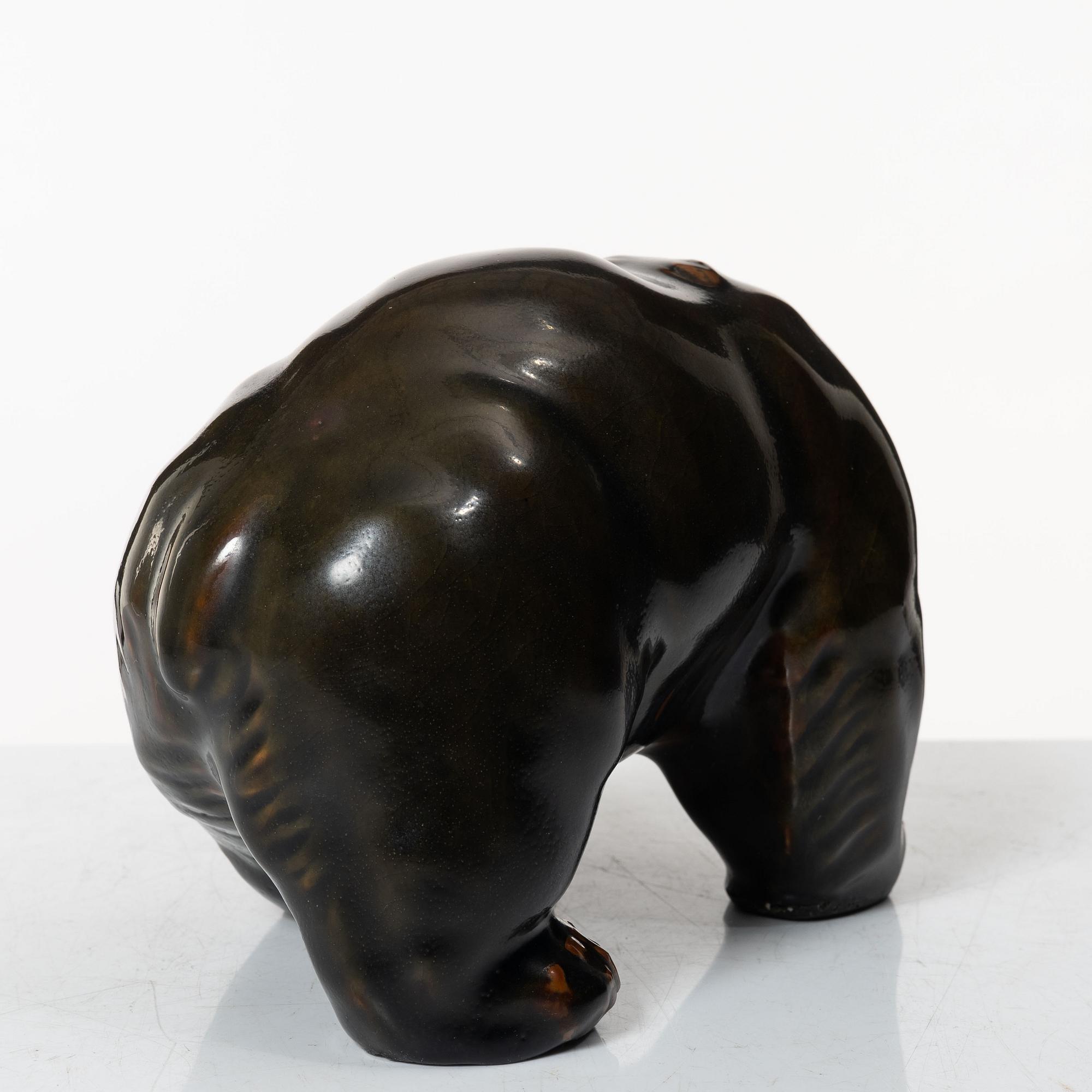 Figurin, stengods, Royal Copenhagen, Danmark.