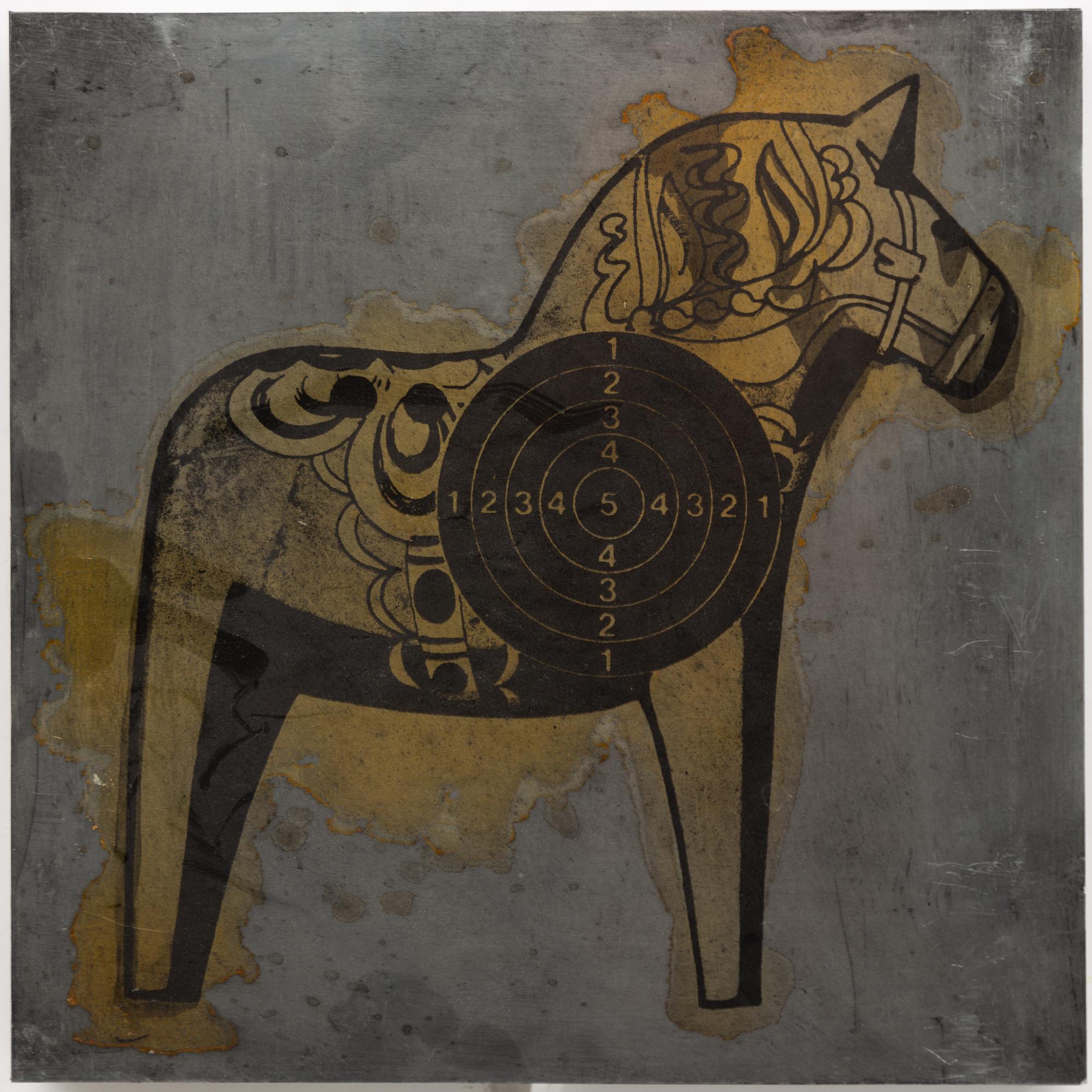 Peter Johansson, "The final solution to the problem of sculpture", polyptyk, 16 delar.