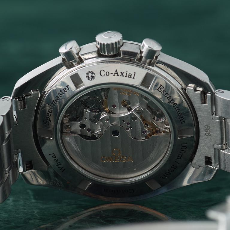 OMEGA, Speedmaster, Co-Axial, Chronometer, "Tachymètre Base 1000", chronograph, wristwatch, 44,25 mm,