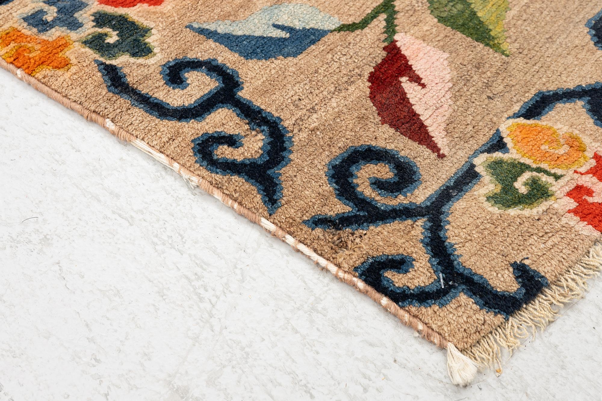 Matta, antik Tibet, 1890-1900, ca 166 x 88 cm.