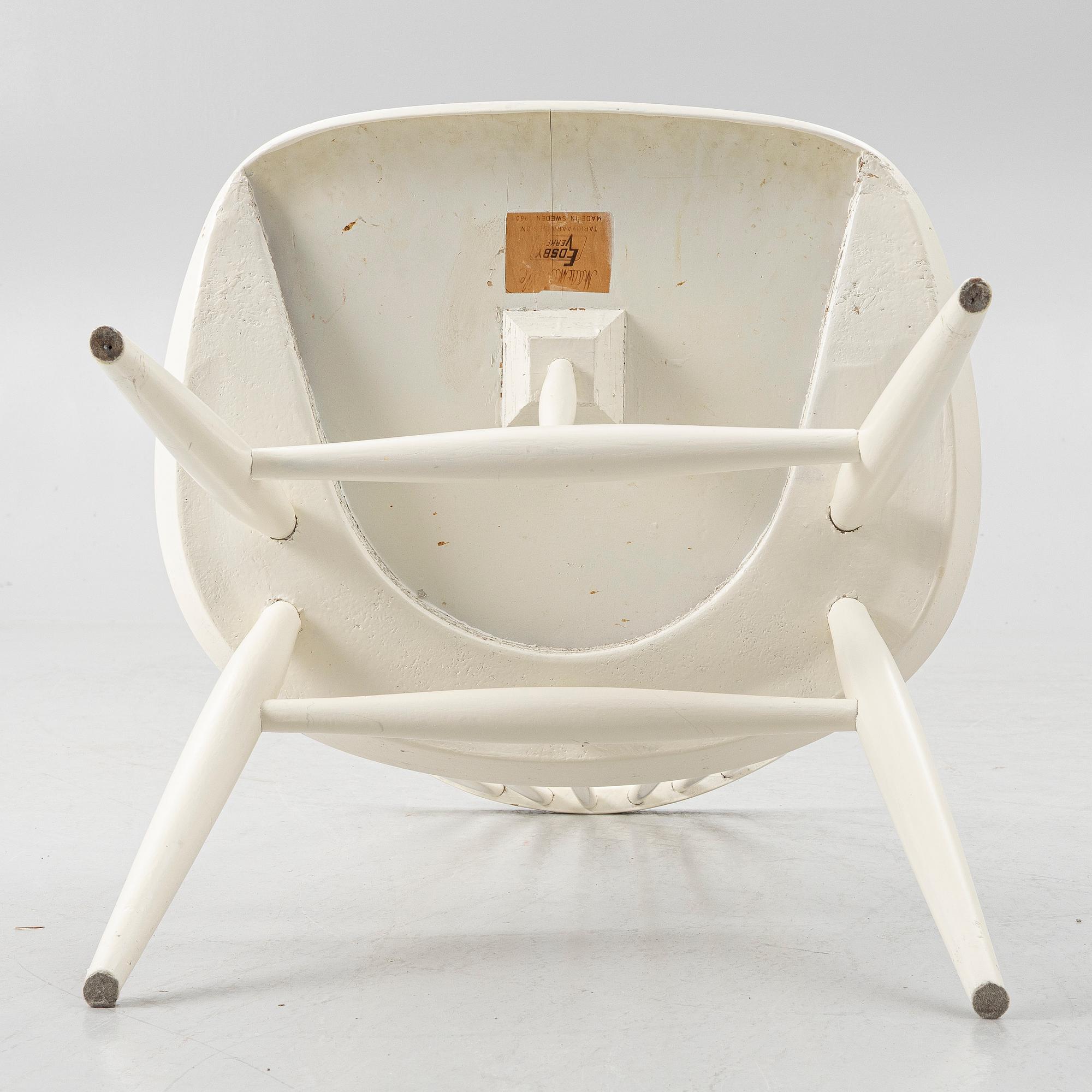 Ilmari Tapiovaara, stol, Mademoiselle, Edsbyverken, 1960.