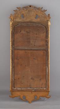 A Swedish Rococo 18th Century mirror.