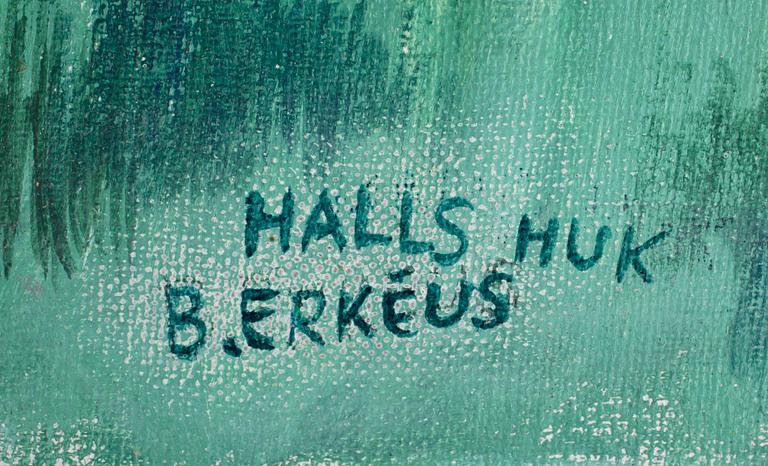 BERNDT ERKÉUS, olja på duk, sign o dat a tergo 1973.