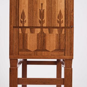 Carl Malmsten, a cabinet, "Raimond", made as a journeyman's piece by cabinetmaker Gunnar Franke in 1964.