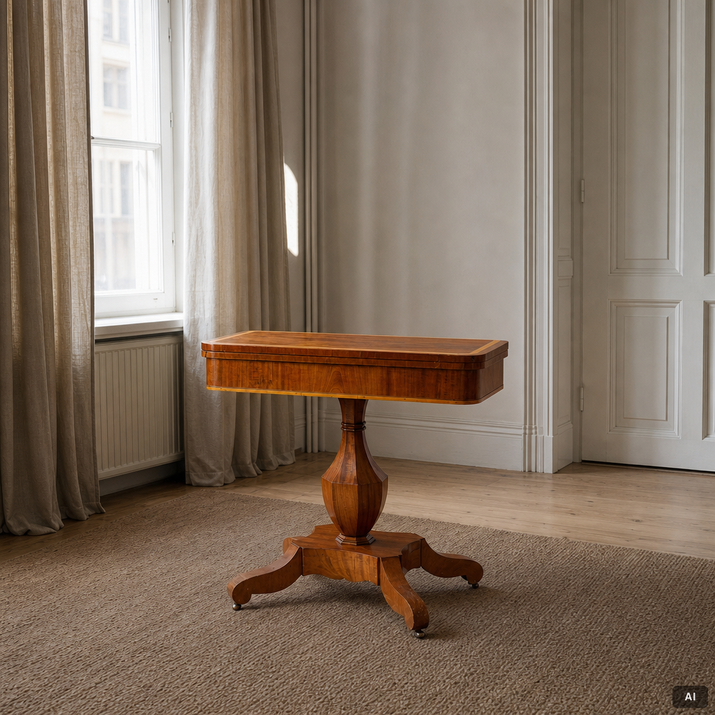 A games table, 19th Century.