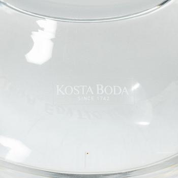 Marianne Lindberg De Geer, a glass vase, Kosta Boda, ed. 8/30.