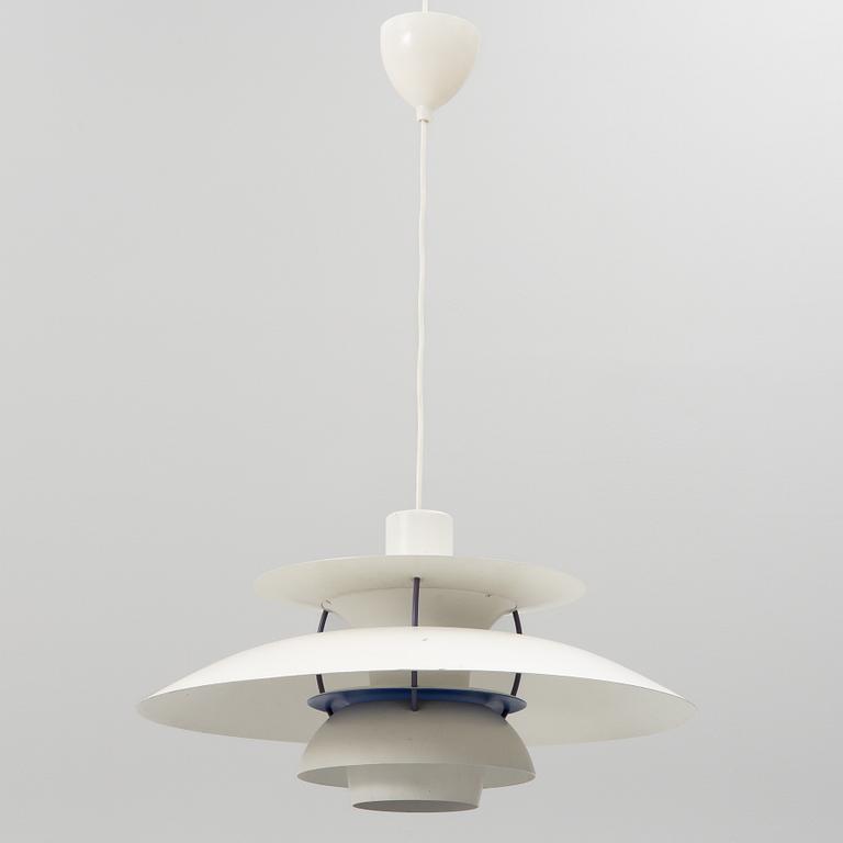 Poul Henningsen, a "PH5" ceiling lamp, Louis Poulsen, Denmark, second half of the 20th century.