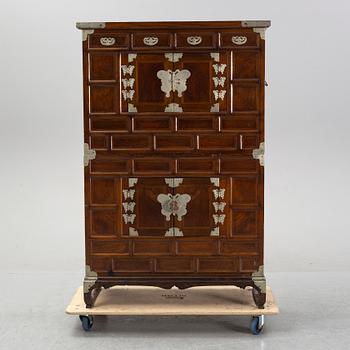 A 'Butterfly cabinet' Korea, 20th Century.