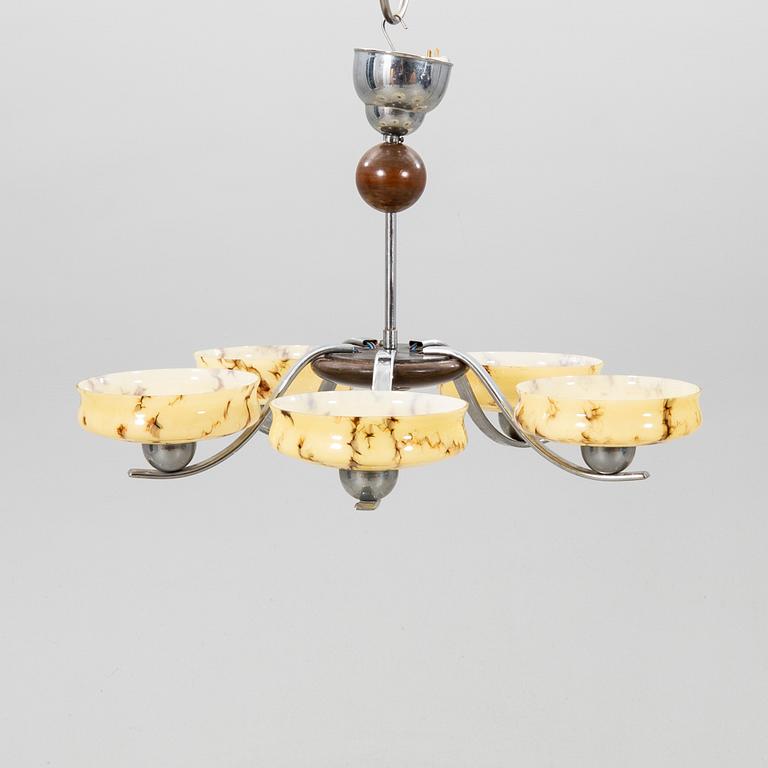 Ceiling pendant from the 1930s/1940s.