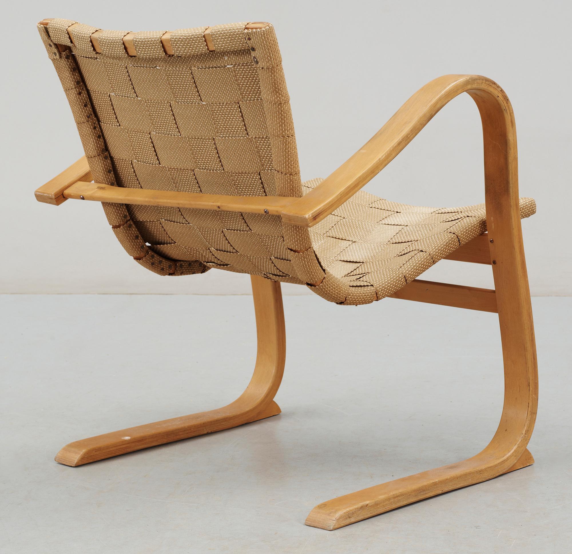 KARMSTOL, G. A. Berg, Umeå möbler. 1900-tal.