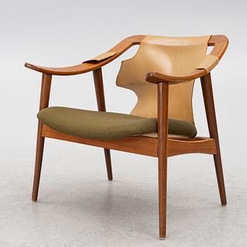 Arne Tideman Ruud, A model 3050 armchair, AS Inventar, Gjövik, 1960s.