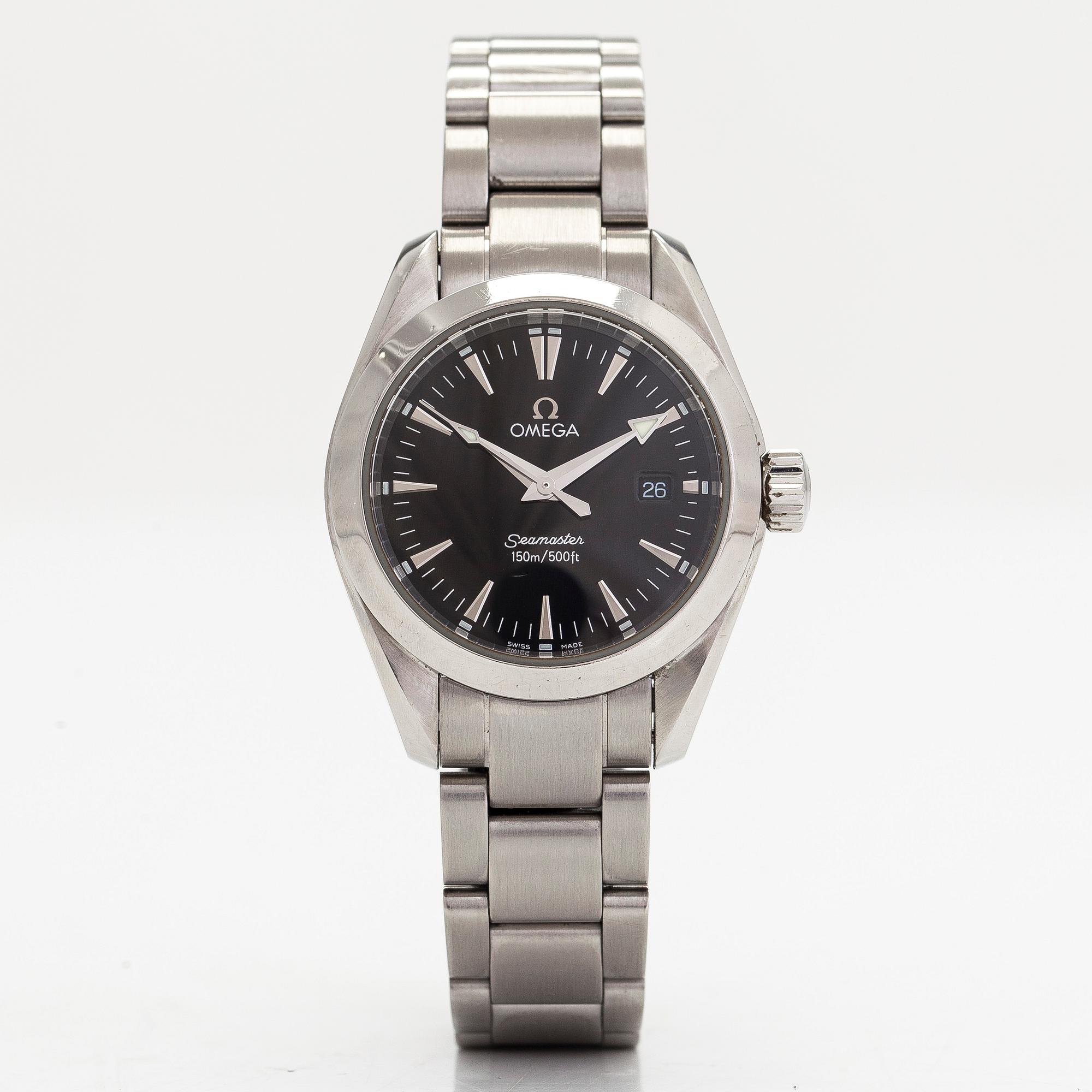 Omega, Seamaster, Aqua Terra, 150 m, wristwatch, 29 mm.
