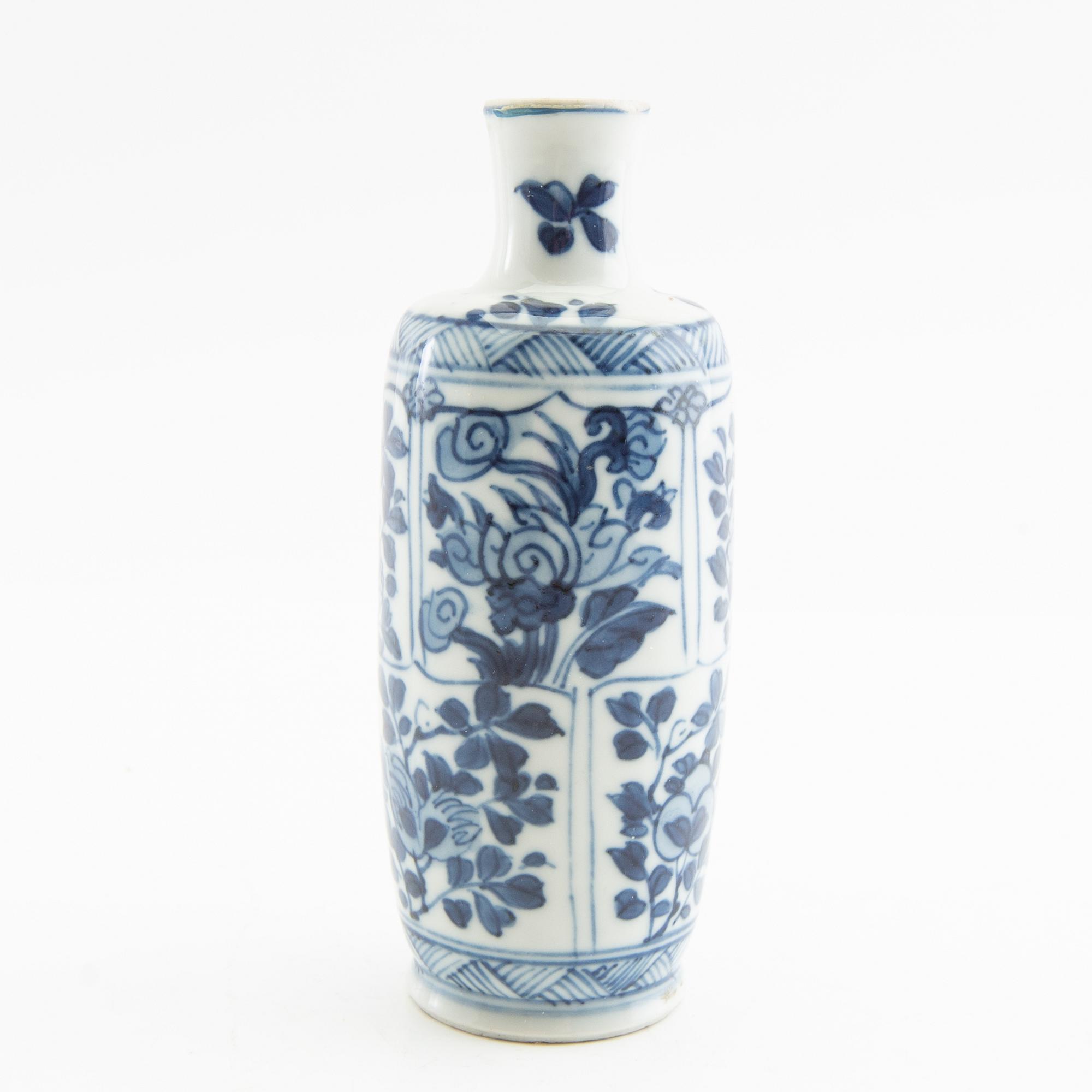 Snusflaska, porslin, Kangxi, Kina 1662-1722.