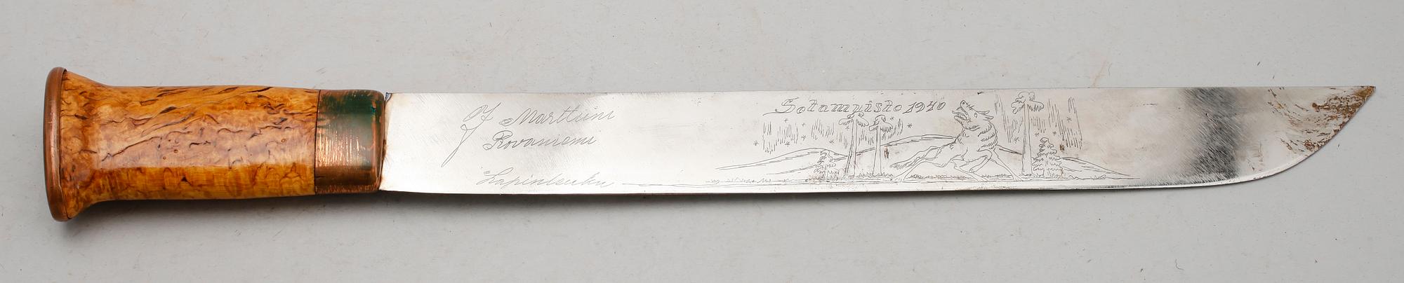 KNIV, samearbete, Finland, J Marttini Rovaniemi.