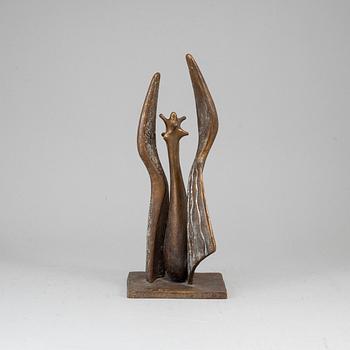 MARJATTA WECKSTRÖM, bronze sculpture, signed MW and dated 83.