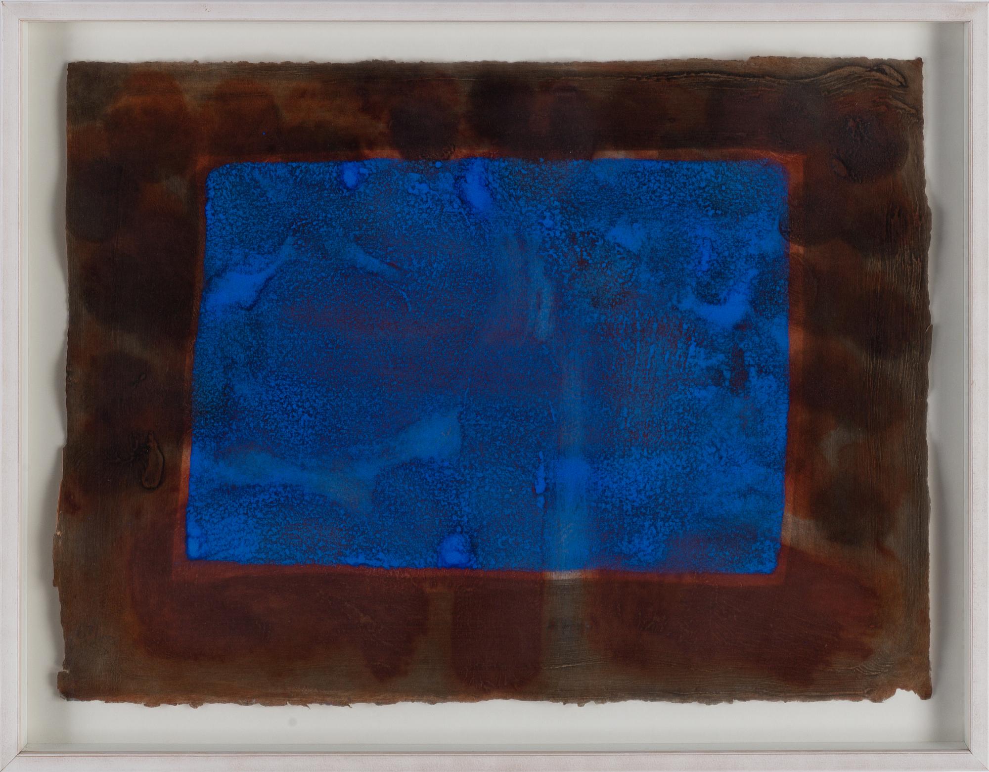 HOWARD HODGKIN, lift-ground etching with aquatint and carborundum, signed 67/100. Dated -86.