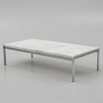 Poul Kjaerholm, a model PK63A coffee table, Fritz Hansen, Denmark 1984.