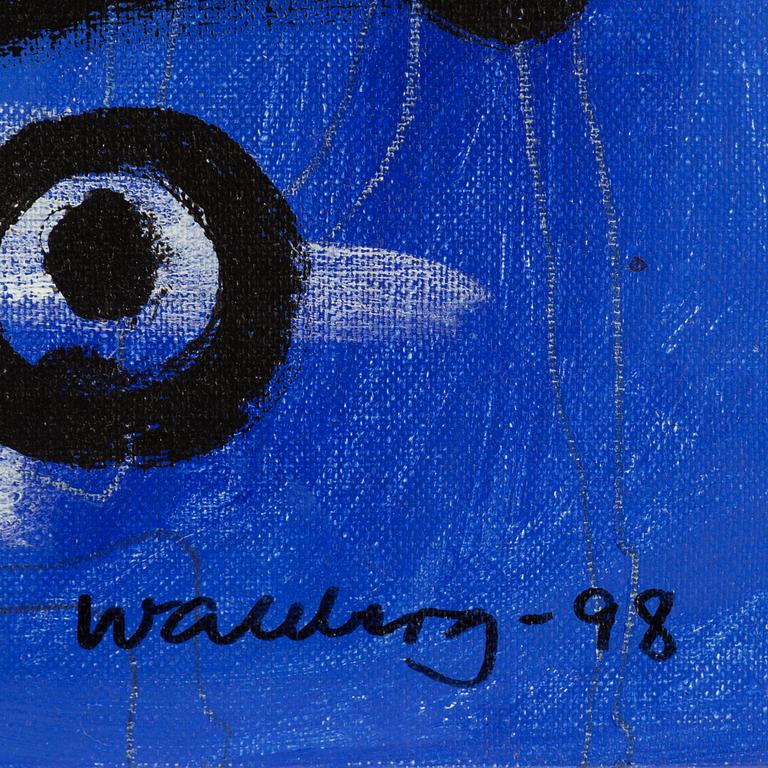 BENGT WALLBERG, oil on canvas, signed and dated -98.