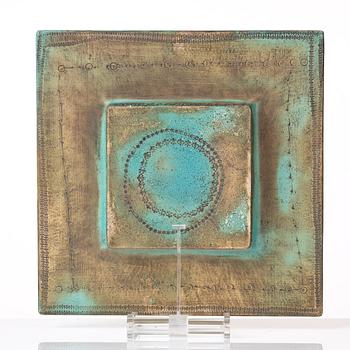 Rut Bryk, a stoneware sculpture/ dish, Finland 1950-60's.