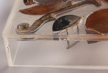 Arman (Armand Pierre Fernandez), Accumulation with violins.