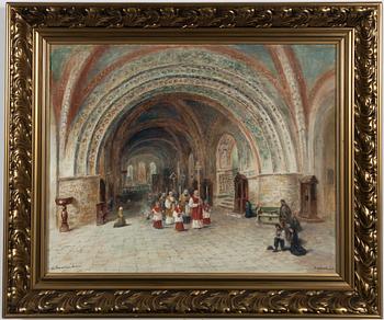 Frans Wilhelm Odelmark, "St Sebastian, Assisi".