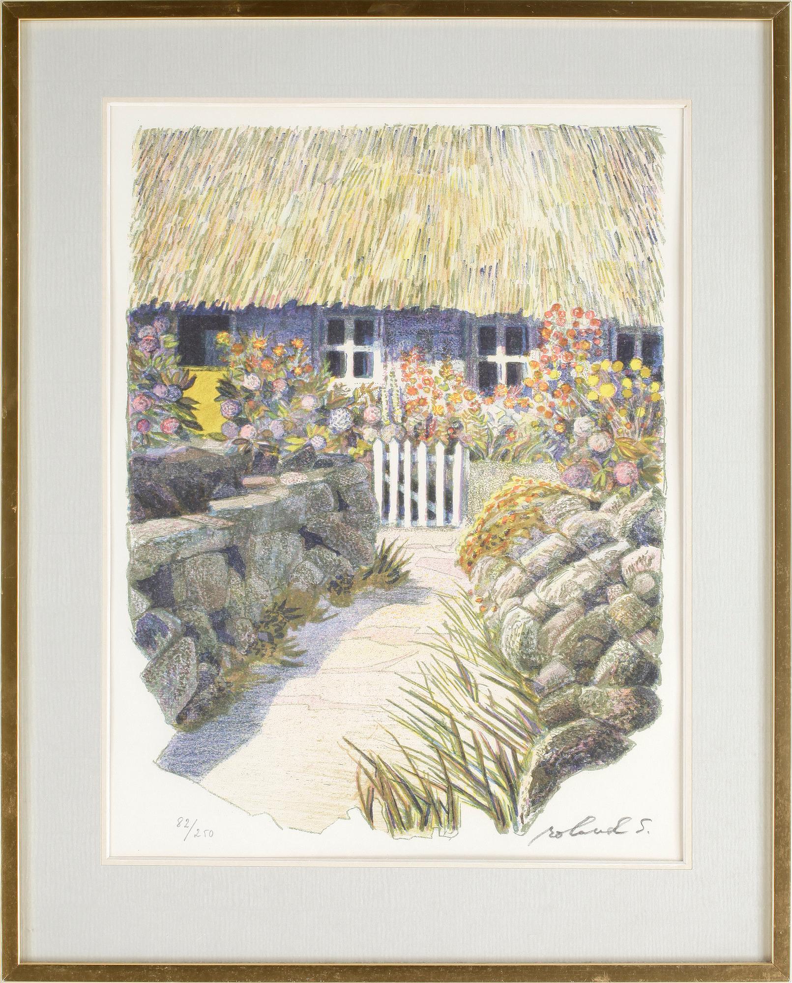 ROLAND SVENSSON, litografi, signerad och numrerad 82/250.
