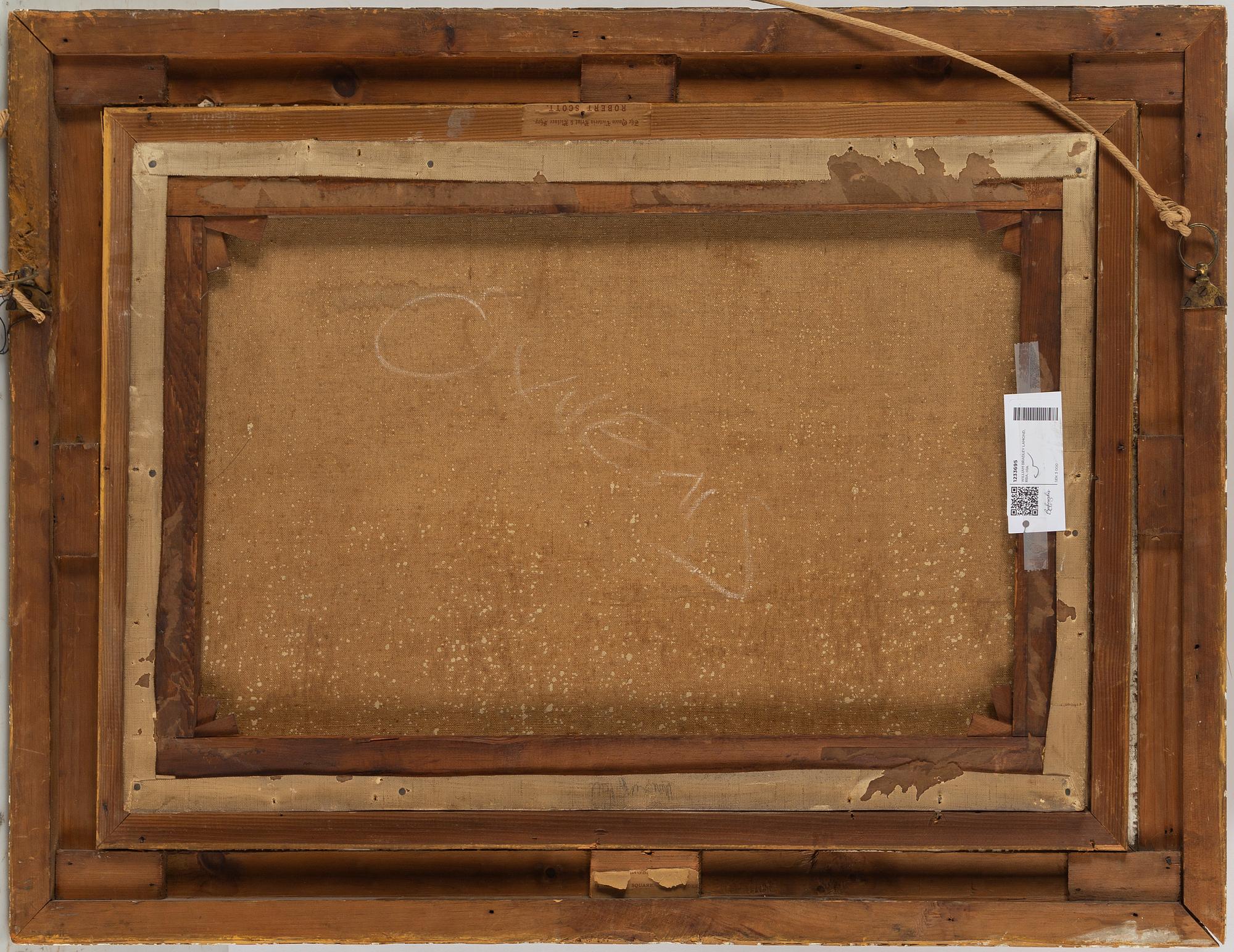 WILLIAM BRADLEY LAMOND, oil on canvas, signed and dated.