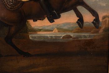 David von Krafft His studio, King Charles XII on horse back (1682-1718).