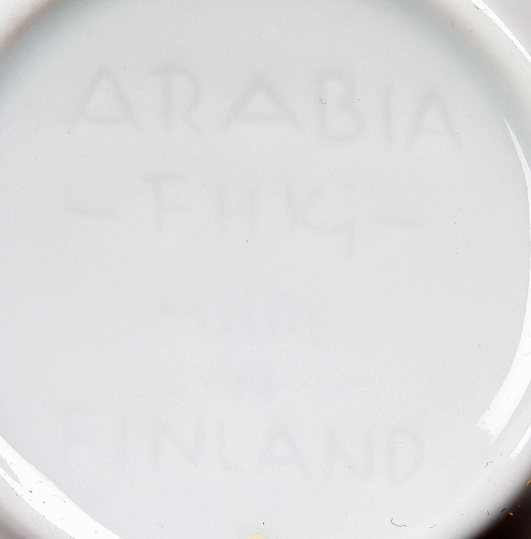 SKÅLAR, 3 st, risporslin, Friedl Kjellberg, Arabia, Finland, 1900-talets mitt.