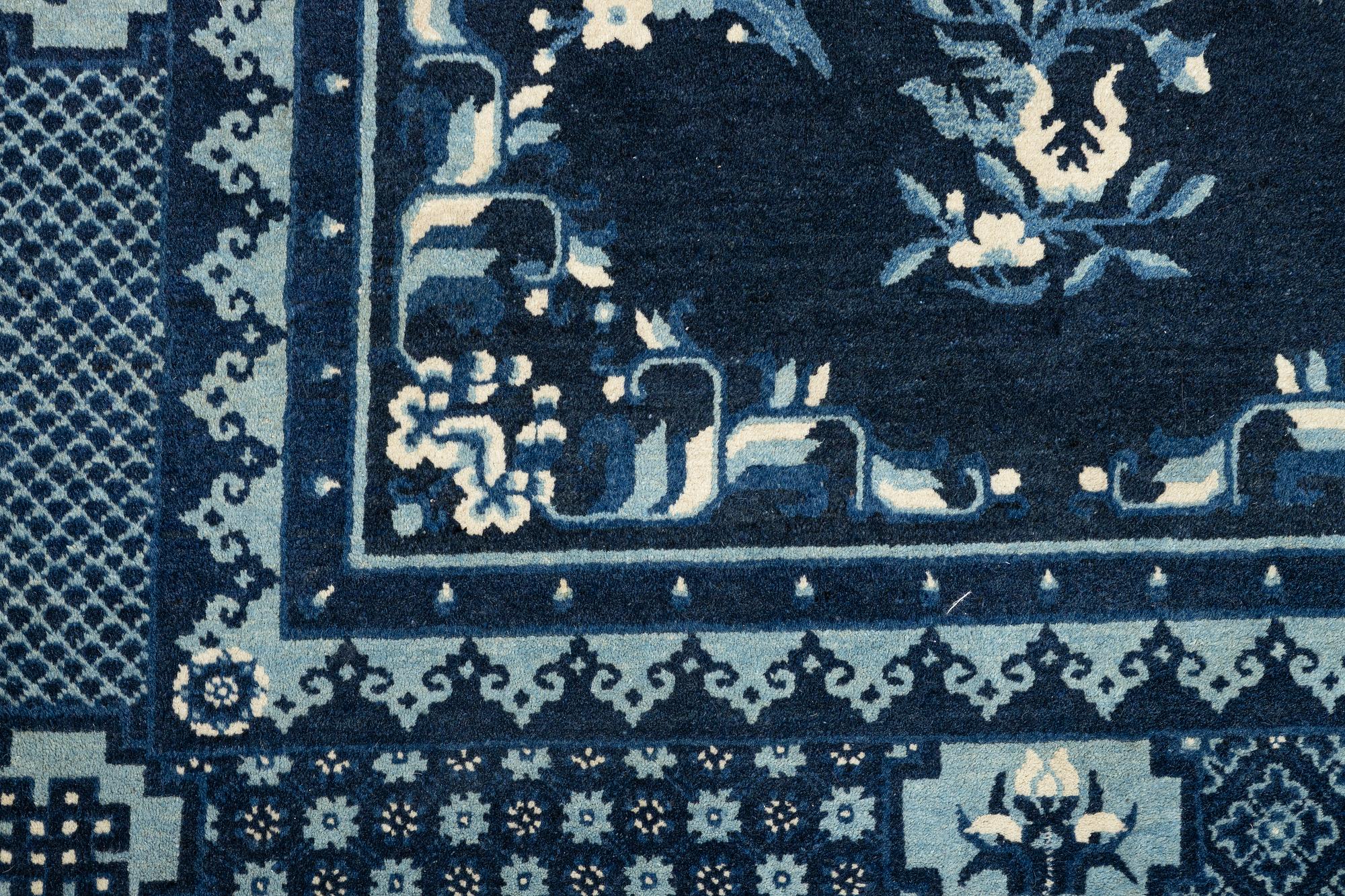 A Chinese  Pautou Carpet, approx. 175 x 122 cm.
