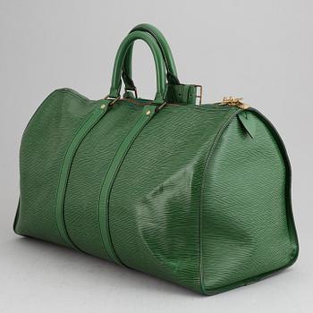 LOUIS VUITTON, weekendbag, "Epi keepall 45".