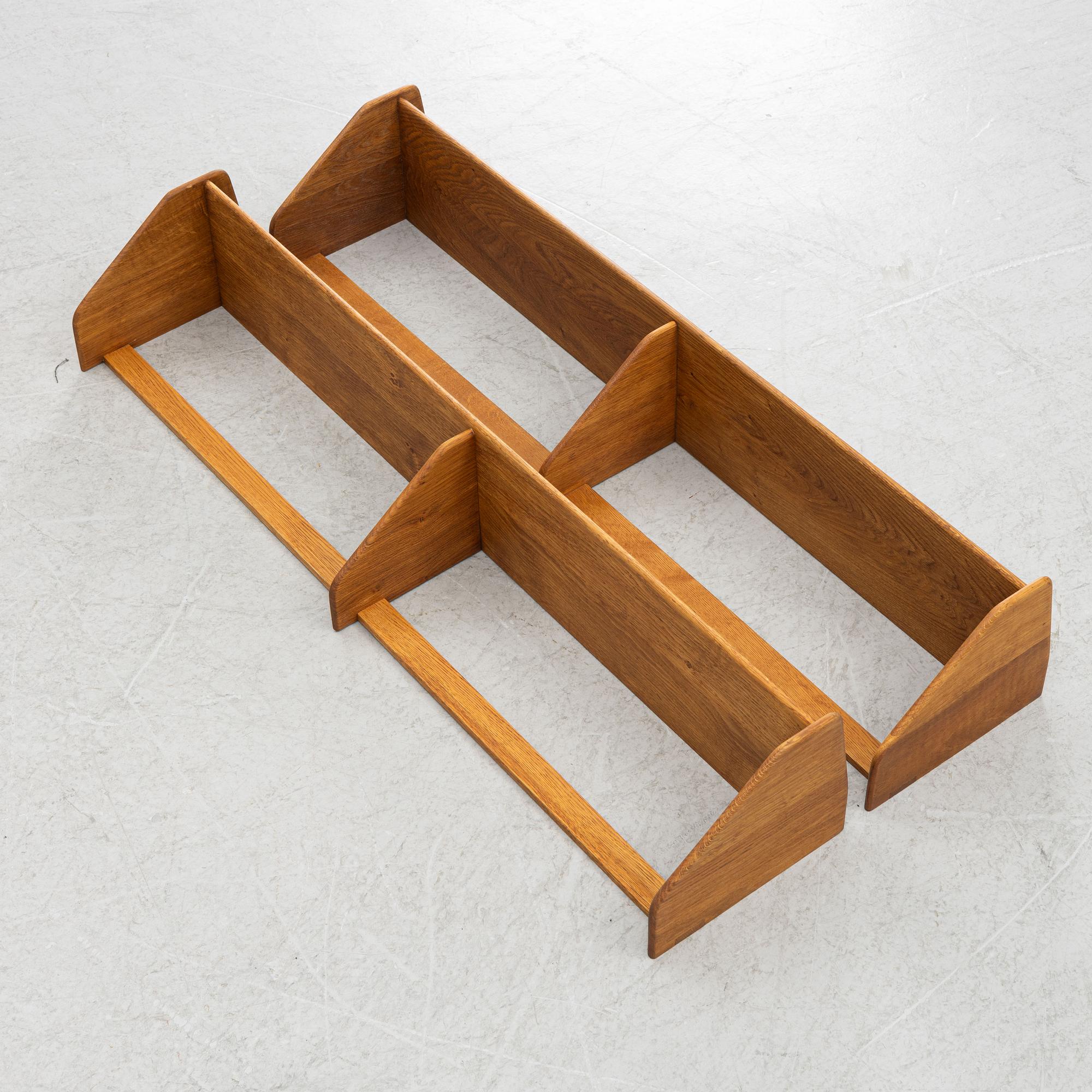 Hans J. Wegner, hyllor, ett par, Ry Möbler, Danmark, 1950/60-tal.