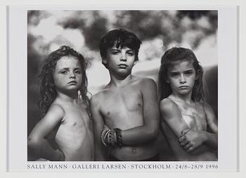 A Sally Mann Poster from the first European Gallery exhibition at Gallery Christian Larsen 1996, printed in 200 copies.