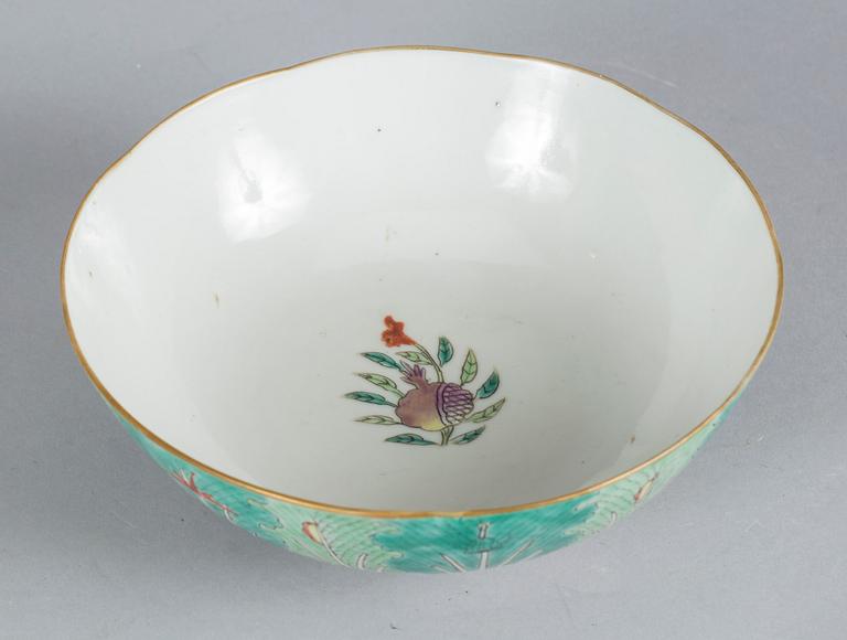 SKÅL, porslin, Kina 1900-tal.