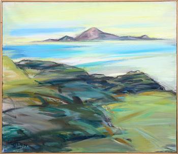 JOHN IVAR BERG, olja på duk. Sign och dat -74.