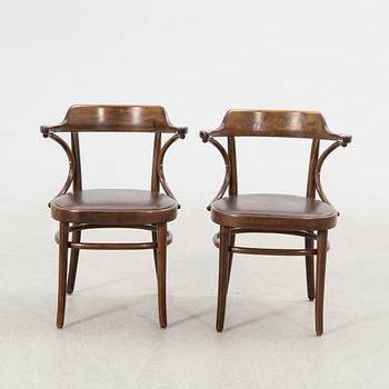 Armchairs 6 pcs Gemla late 20th century.