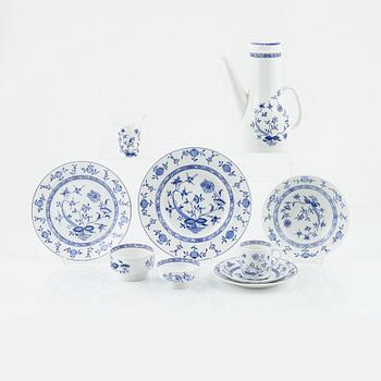 Stig Lindberg, servis, 98 delar, benporslin, "Dresden", Gustavsberg.