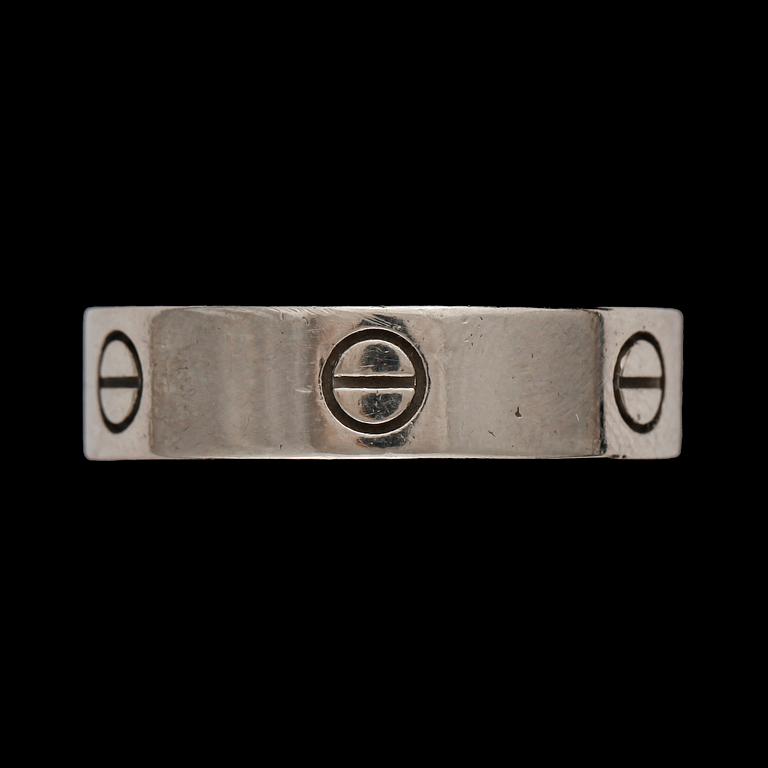RING, 18k vitguld, Love Ring, Cartier, 1996.