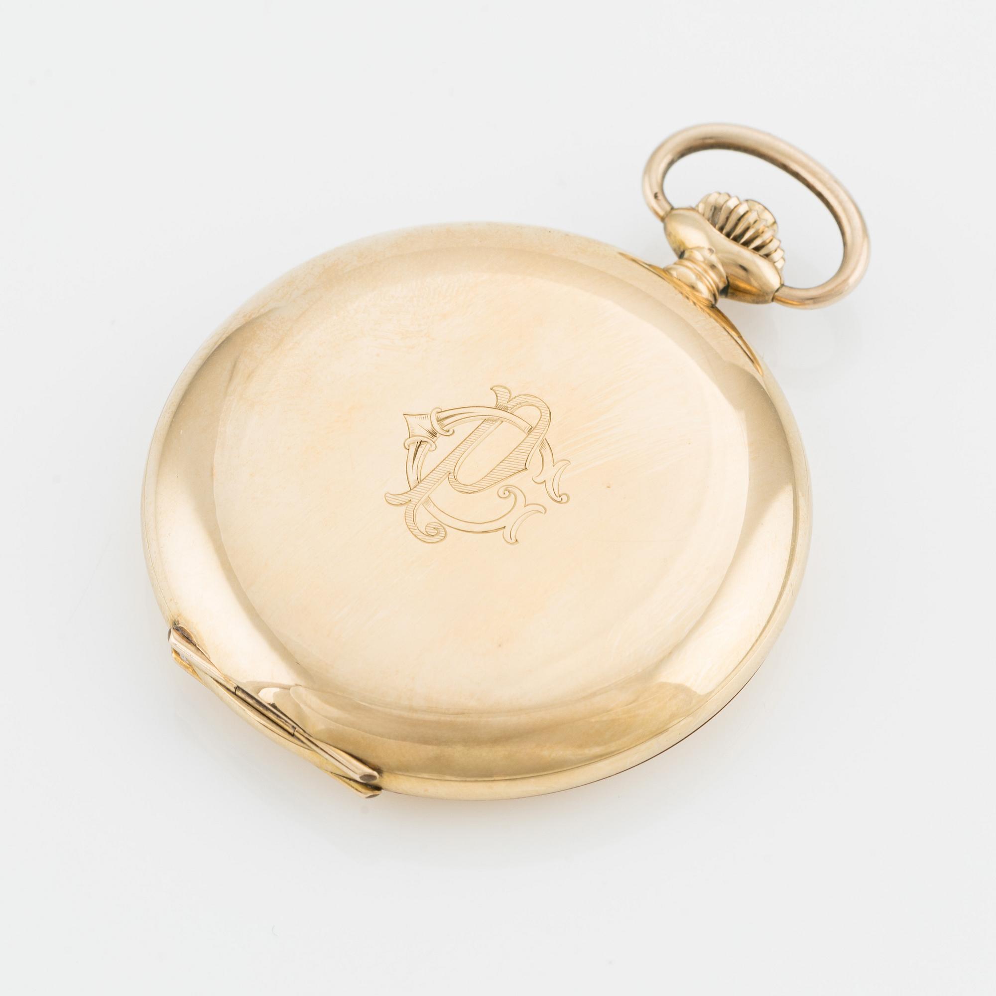 Conform, "C.F. Laurins Söner Stockholm", fickur, savonett, 52 mm.